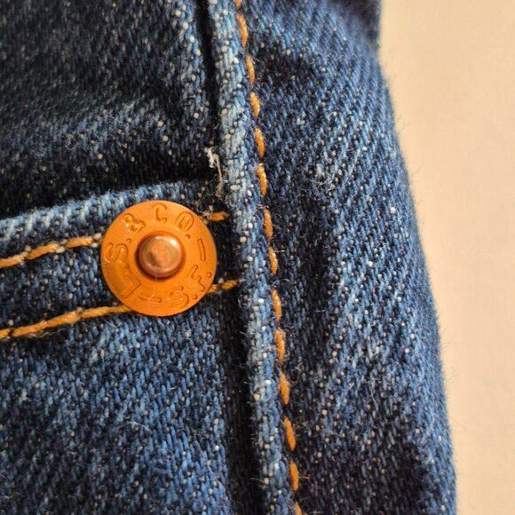 Levi's Wedgie Button Fly Jeans Size 25 - Picture 14 of 15